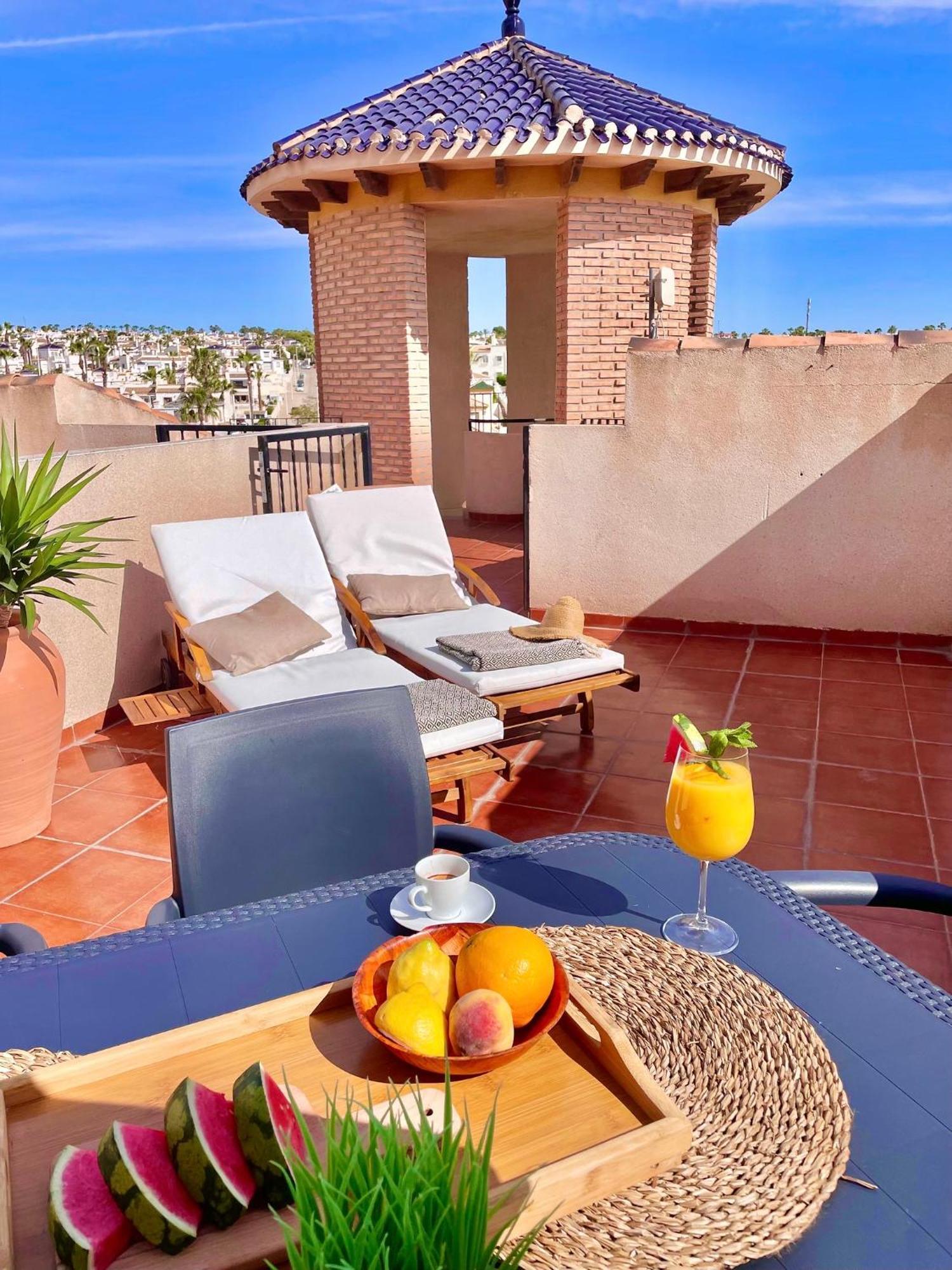 דירות אליקאנטה Casa Andres. Two Bed Penthouse Pool & Terrace מראה חיצוני תמונה